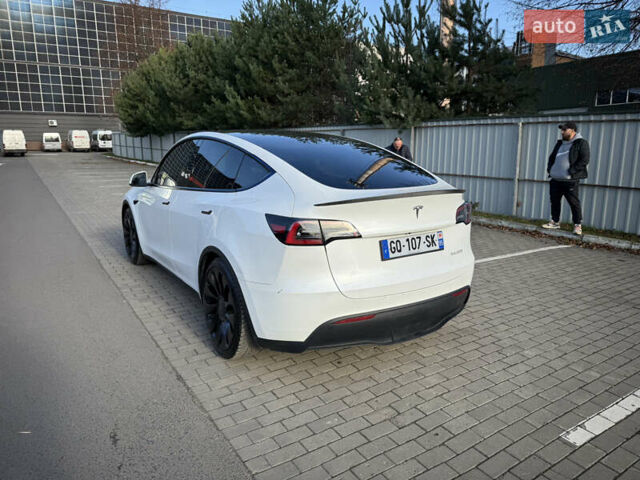 Белый Тесла Model Y, объемом двигателя 0 л и пробегом 32 тыс. км за 28500 $, фото 13 на Automoto.ua