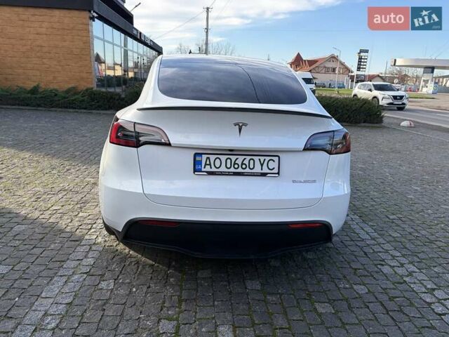 Белый Тесла Model Y, объемом двигателя 0 л и пробегом 47 тыс. км за 32500 $, фото 8 на Automoto.ua