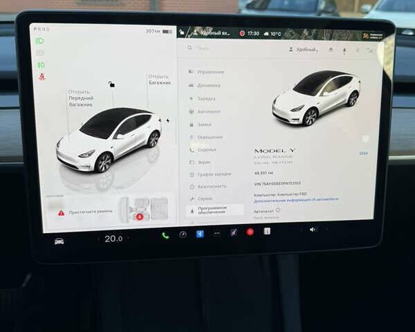 Тесла Model Y 2023 в Львове на Automoto.ua Белый Тесла Model Y, объемом двигателя 0 л и пробегом 48 тыс. км за 28900 $, фото 29 на Automoto.ua