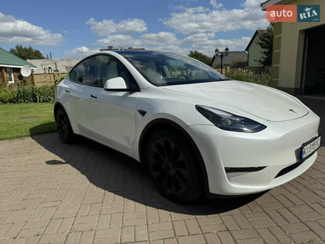 Білий Тесла Model Y, об'ємом двигуна 0 л та пробігом 33 тис. км за 32000 $, фото 4 на Automoto.ua