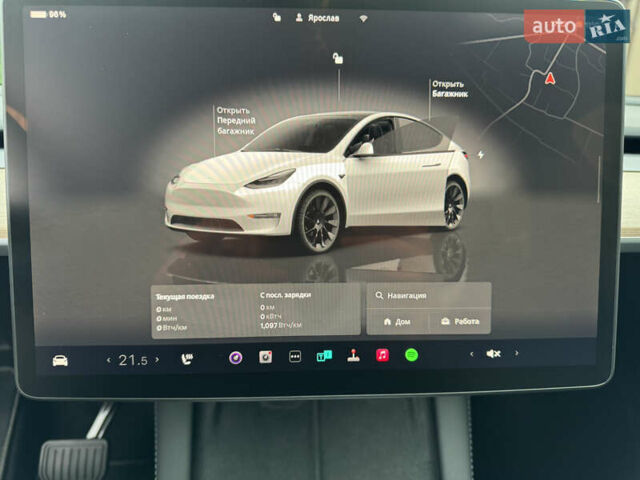 Белый Тесла Model Y, объемом двигателя 0 л и пробегом 18 тыс. км за 29800 $, фото 15 на Automoto.ua