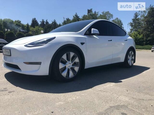 Білий Тесла Model Y, об'ємом двигуна 0 л та пробігом 7 тис. км за 35900 $, фото 20 на Automoto.ua