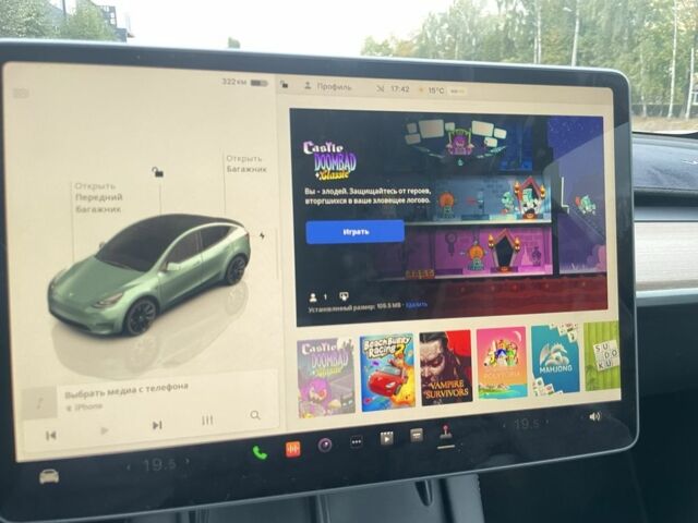 Белый Тесла Model Y, объемом двигателя 0 л и пробегом 64 тыс. км за 28500 $, фото 6 на Automoto.ua