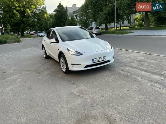 Белый Тесла Model Y, объемом двигателя 0 л и пробегом 33 тыс. км за 29800 $, фото 11 на Automoto.ua