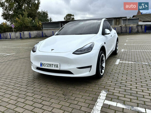 Білий Тесла Model Y, об'ємом двигуна 0 л та пробігом 45 тис. км за 27500 $, фото 2 на Automoto.ua