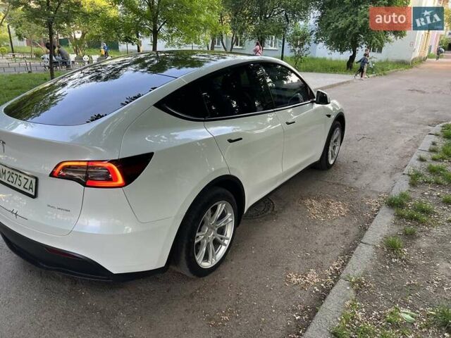 Белый Тесла Model Y, объемом двигателя 0 л и пробегом 33 тыс. км за 29800 $, фото 14 на Automoto.ua