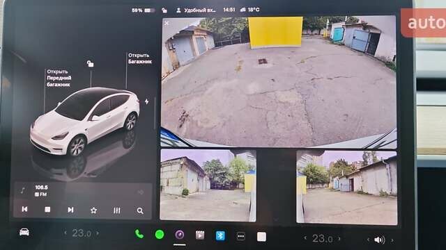 Белый Тесла Model Y, объемом двигателя 0 л и пробегом 9 тыс. км за 28400 $, фото 20 на Automoto.ua