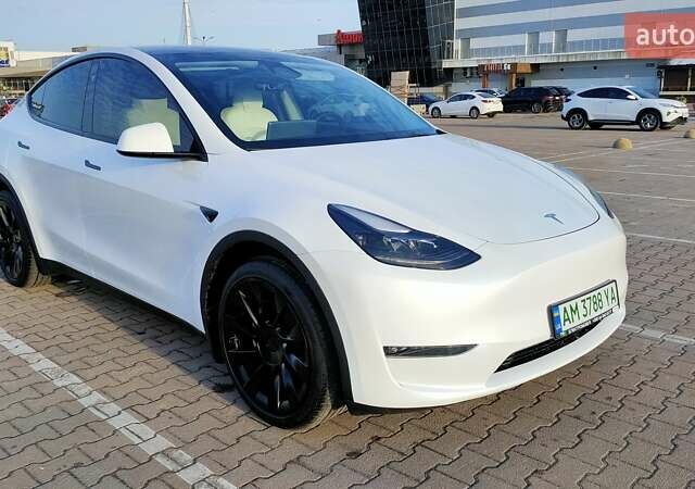 Белый Тесла Model Y, объемом двигателя 0 л и пробегом 10 тыс. км за 33500 $, фото 12 на Automoto.ua