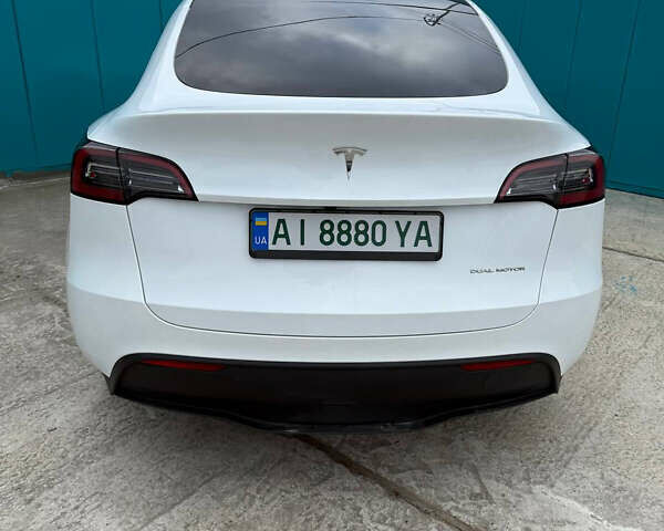 Білий Тесла Model Y, об'ємом двигуна 0 л та пробігом 47 тис. км за 32500 $, фото 5 на Automoto.ua