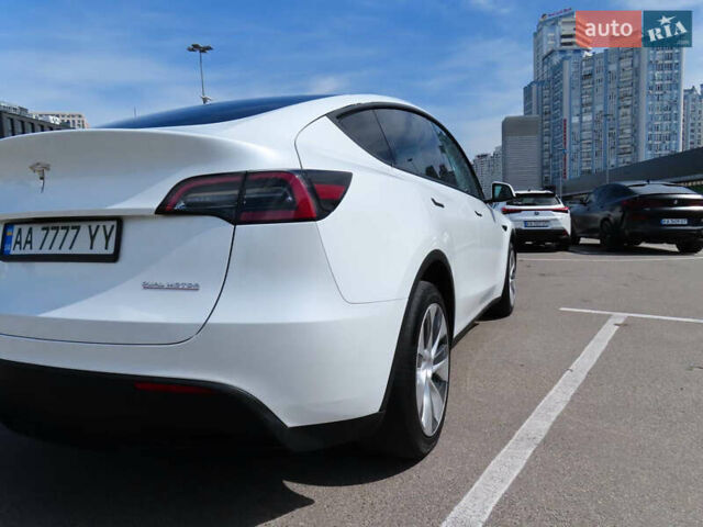 Белый Тесла Model Y, объемом двигателя 0 л и пробегом 41 тыс. км за 27000 $, фото 11 на Automoto.ua