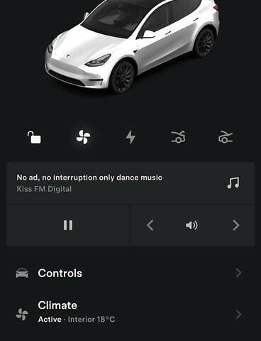 Белый Тесла Model Y, объемом двигателя 0 л и пробегом 37 тыс. км за 28500 $, фото 8 на Automoto.ua