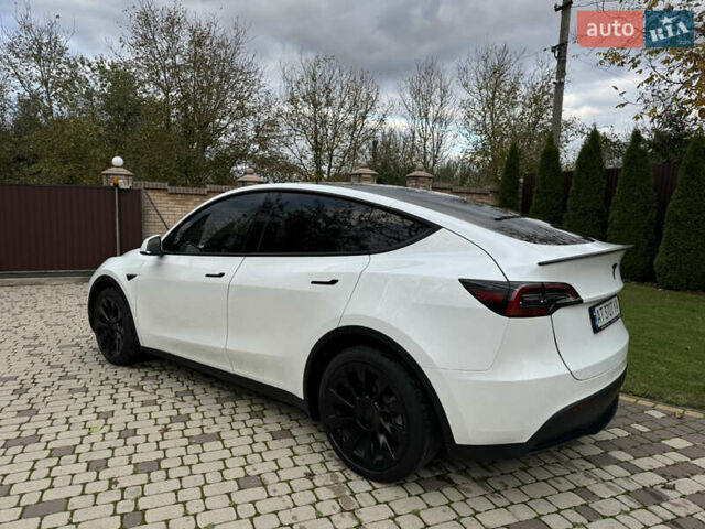 Белый Тесла Model Y, объемом двигателя 0 л и пробегом 18 тыс. км за 29800 $, фото 1 на Automoto.ua