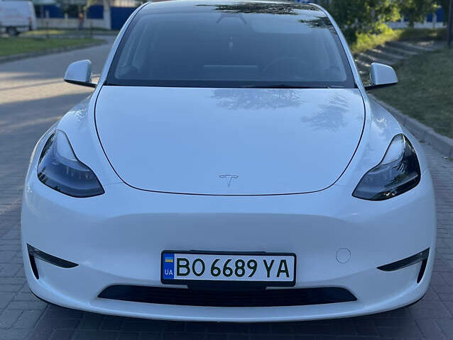 Белый Тесла Model Y, объемом двигателя 0 л и пробегом 81 тыс. км за 24700 $, фото 5 на Automoto.ua