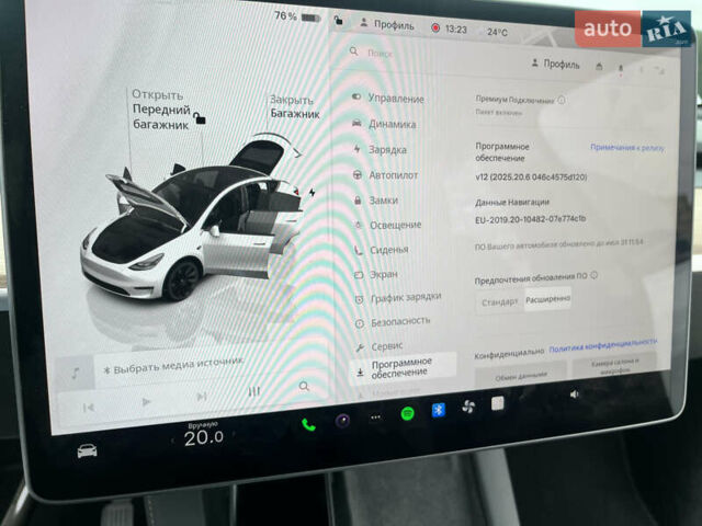 Белый Тесла Model Y, объемом двигателя 0 л и пробегом 40 тыс. км за 29500 $, фото 24 на Automoto.ua