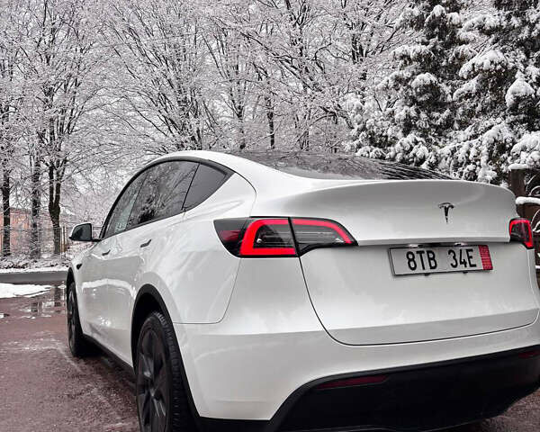 Белый Тесла Model Y, объемом двигателя 0 л и пробегом 16 тыс. км за 30999 $, фото 6 на Automoto.ua