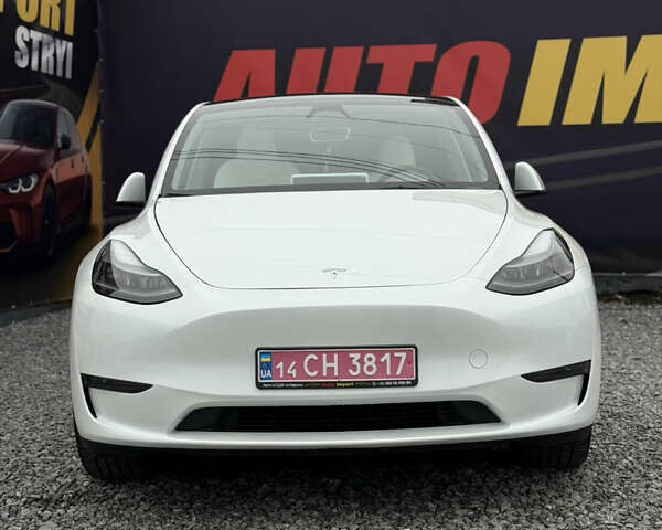 Белый Тесла Model Y, объемом двигателя 0 л и пробегом 23 тыс. км за 26500 $, фото 7 на Automoto.ua