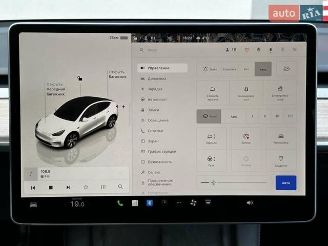Белый Тесла Model Y, объемом двигателя 0 л и пробегом 22 тыс. км за 33999 $, фото 24 на Automoto.ua