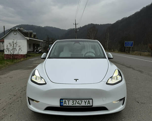 Белый Тесла Model Y, объемом двигателя 0 л и пробегом 23 тыс. км за 34000 $, фото 5 на Automoto.ua