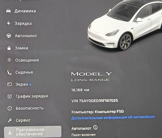 Белый Тесла Model Y, объемом двигателя 0 л и пробегом 18 тыс. км за 29000 $, фото 39 на Automoto.ua