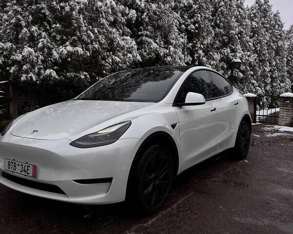 Белый Тесла Model Y, объемом двигателя 0 л и пробегом 16 тыс. км за 30999 $, фото 33 на Automoto.ua
