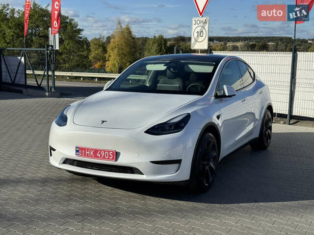 Белый Тесла Model Y, объемом двигателя 0 л и пробегом 26 тыс. км за 29900 $, фото 66 на Automoto.ua