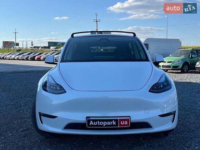 Белый Тесла Model Y, объемом двигателя 0 л и пробегом 34 тыс. км за 31440 $, фото 1 на Automoto.ua
