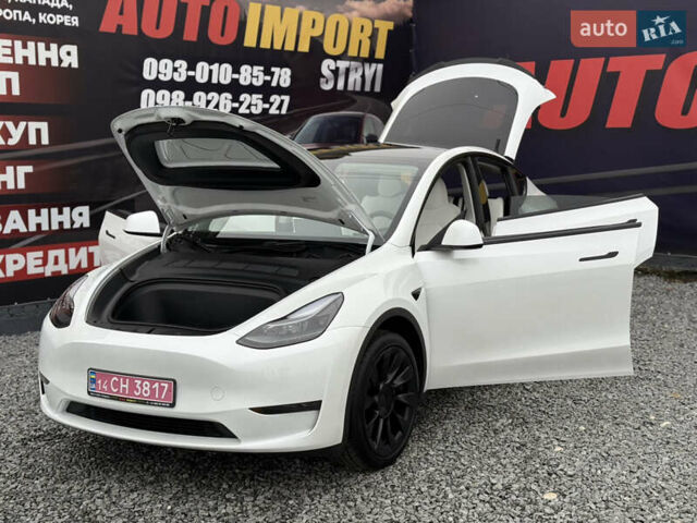 Белый Тесла Model Y, объемом двигателя 0 л и пробегом 23 тыс. км за 26500 $, фото 17 на Automoto.ua