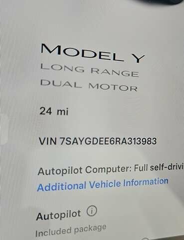 Білий Тесла Model Y, об'ємом двигуна 0 л та пробігом 1 тис. км за 39000 $, фото 1 на Automoto.ua