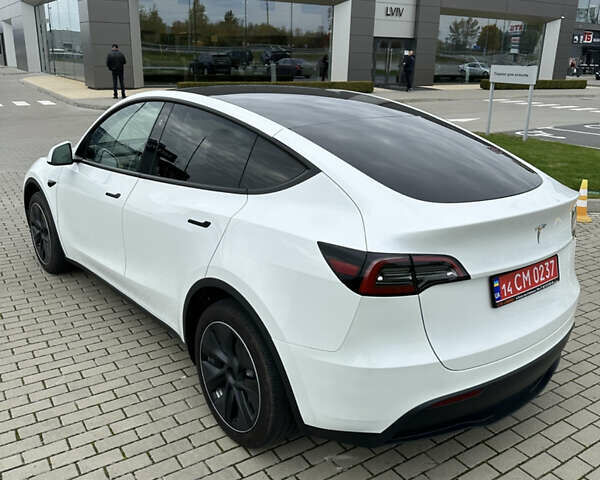 Белый Тесла Model Y, объемом двигателя 0 л и пробегом 6 тыс. км за 27000 $, фото 6 на Automoto.ua