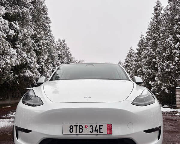 Белый Тесла Model Y, объемом двигателя 0 л и пробегом 16 тыс. км за 30999 $, фото 2 на Automoto.ua