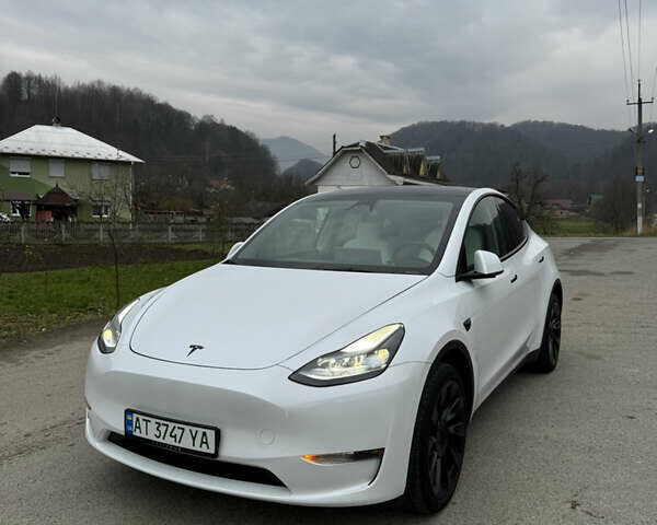 Белый Тесла Model Y, объемом двигателя 0 л и пробегом 23 тыс. км за 34000 $, фото 13 на Automoto.ua