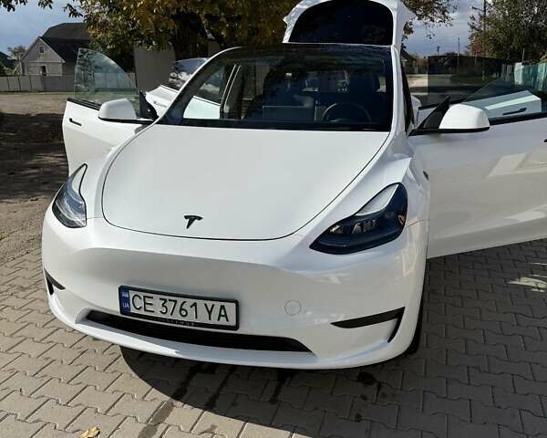 Белый Тесла Model Y, объемом двигателя 0 л и пробегом 25 тыс. км за 31500 $, фото 5 на Automoto.ua