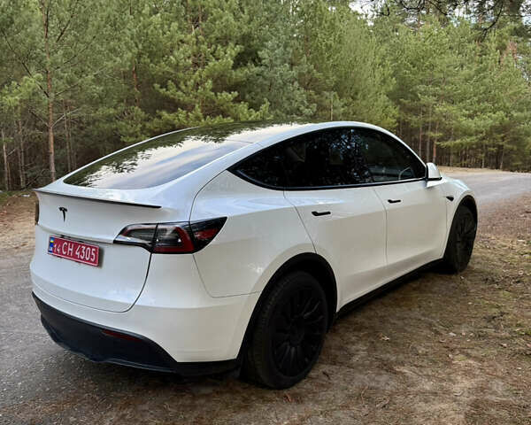 Белый Тесла Model Y, объемом двигателя 0 л и пробегом 4 тыс. км за 32700 $, фото 3 на Automoto.ua