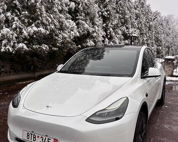 Белый Тесла Model Y, объемом двигателя 0 л и пробегом 16 тыс. км за 30999 $, фото 26 на Automoto.ua