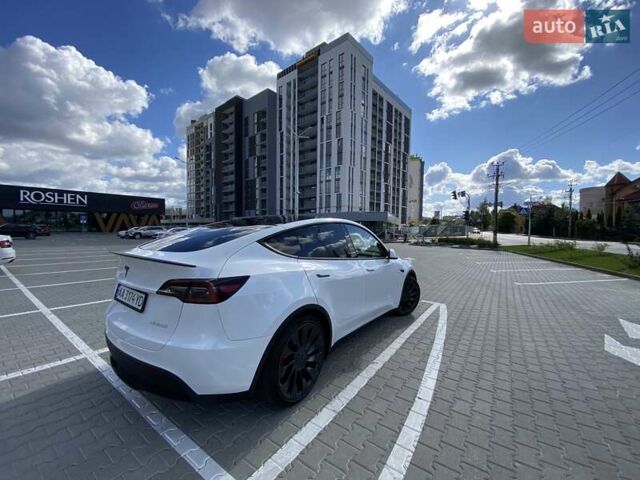 Білий Тесла Model Y, об'ємом двигуна 0 л та пробігом 11 тис. км за 34800 $, фото 13 на Automoto.ua