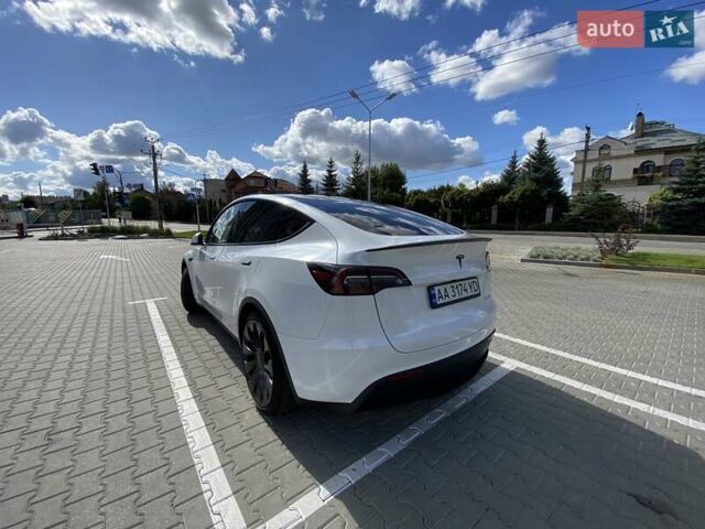 Білий Тесла Model Y, об'ємом двигуна 0 л та пробігом 11 тис. км за 34800 $, фото 16 на Automoto.ua