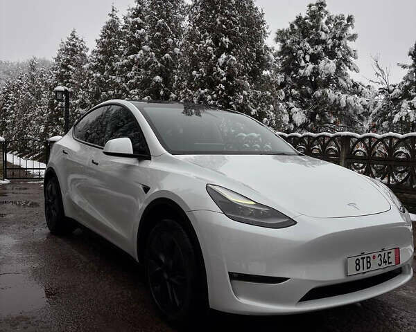 Белый Тесла Model Y, объемом двигателя 0 л и пробегом 16 тыс. км за 30999 $, фото 35 на Automoto.ua