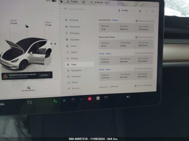 Белый Тесла Model Y, объемом двигателя 0 л и пробегом 4 тыс. км за 16650 $, фото 8 на Automoto.ua