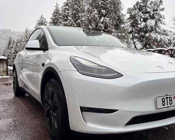 Белый Тесла Model Y, объемом двигателя 0 л и пробегом 16 тыс. км за 30999 $, фото 21 на Automoto.ua