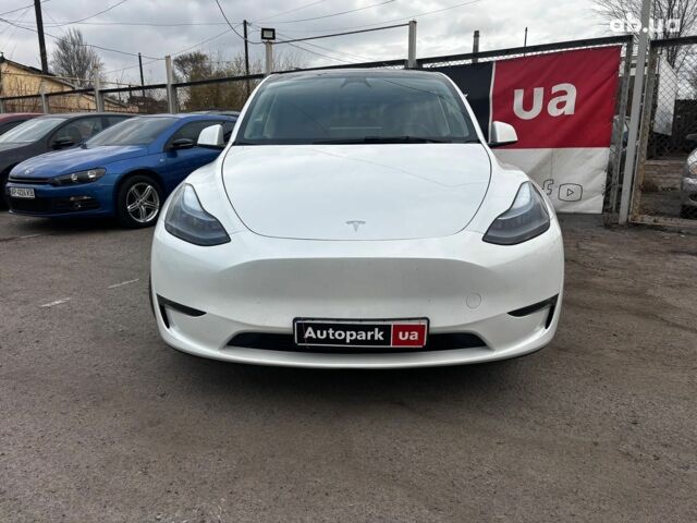 Белый Тесла Model Y, объемом двигателя 0 л и пробегом 25 тыс. км за 33290 $, фото 7 на Automoto.ua