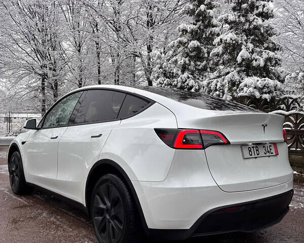 Белый Тесла Model Y, объемом двигателя 0 л и пробегом 16 тыс. км за 30999 $, фото 37 на Automoto.ua