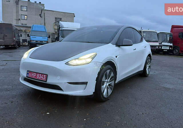 Білий Тесла Model Y, об'ємом двигуна 0 л та пробігом 96 тис. км за 19900 $, фото 1 на Automoto.ua