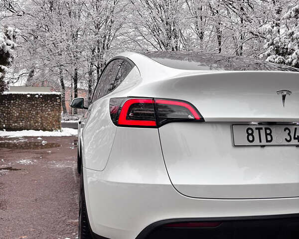 Белый Тесла Model Y, объемом двигателя 0 л и пробегом 16 тыс. км за 30999 $, фото 9 на Automoto.ua