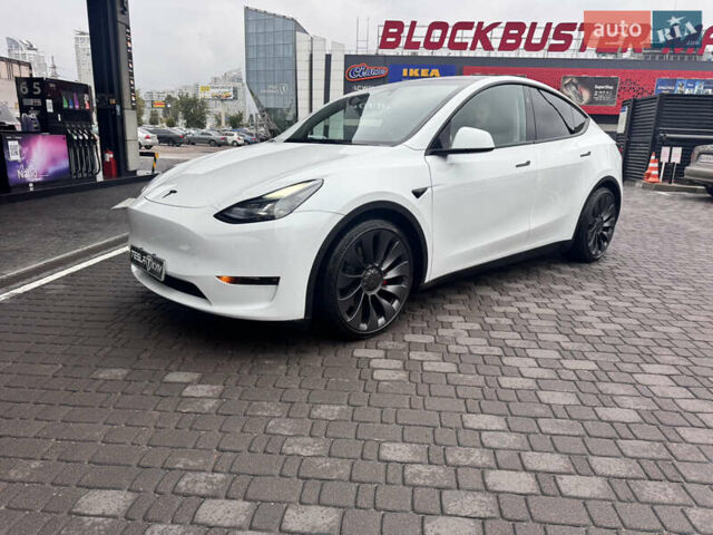 Білий Тесла Model Y, об'ємом двигуна 0 л та пробігом 7 тис. км за 35000 $, фото 1 на Automoto.ua