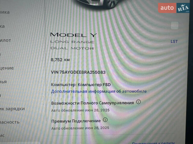 Белый Тесла Model Y, объемом двигателя 0 л и пробегом 8 тыс. км за 33000 $, фото 22 на Automoto.ua