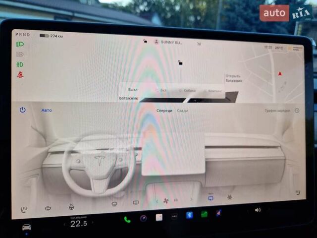 Білий Тесла Model Y, об'ємом двигуна 0 л та пробігом 23 тис. км за 30000 $, фото 14 на Automoto.ua