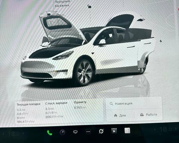 Белый Тесла Model Y, объемом двигателя 0 л и пробегом 5 тыс. км за 29999 $, фото 7 на Automoto.ua