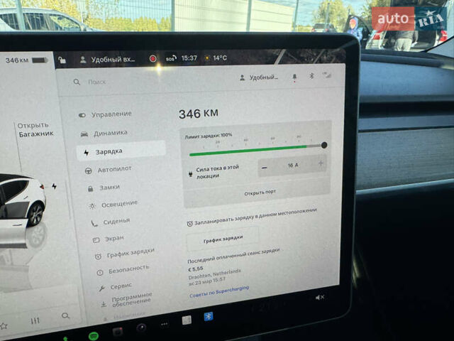 Белый Тесла Model Y, объемом двигателя 0 л и пробегом 26 тыс. км за 29900 $, фото 28 на Automoto.ua