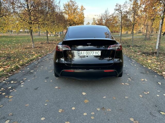 Черный Тесла Model Y, объемом двигателя 0 л и пробегом 46 тыс. км за 28000 $, фото 5 на Automoto.ua