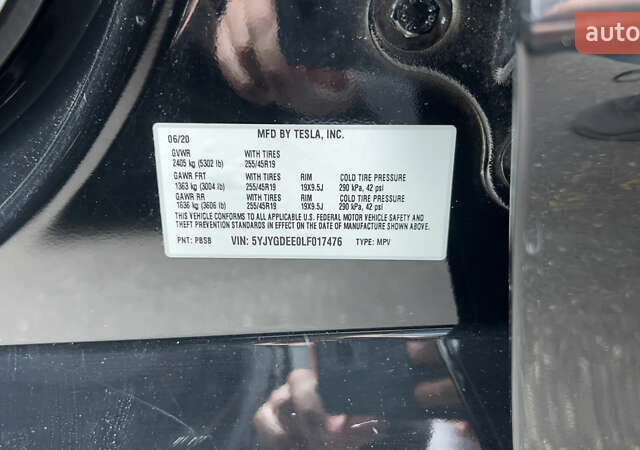 Черный Тесла Model Y, объемом двигателя 0 л и пробегом 103 тыс. км за 23000 $, фото 21 на Automoto.ua